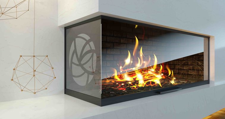 In the manufacture of fire-resistant glass, AERODISP® serves as a dispersion which, in the event of a fire, forms a radiant heat barrier and maintains the glass transparency.